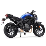 Maisto 1:18 2018 Yamaha MT07 Vehículos de fundición a presión estáticos Pasatiempos coleccionables Modelo de motocicleta Juguetes - Imagen 10